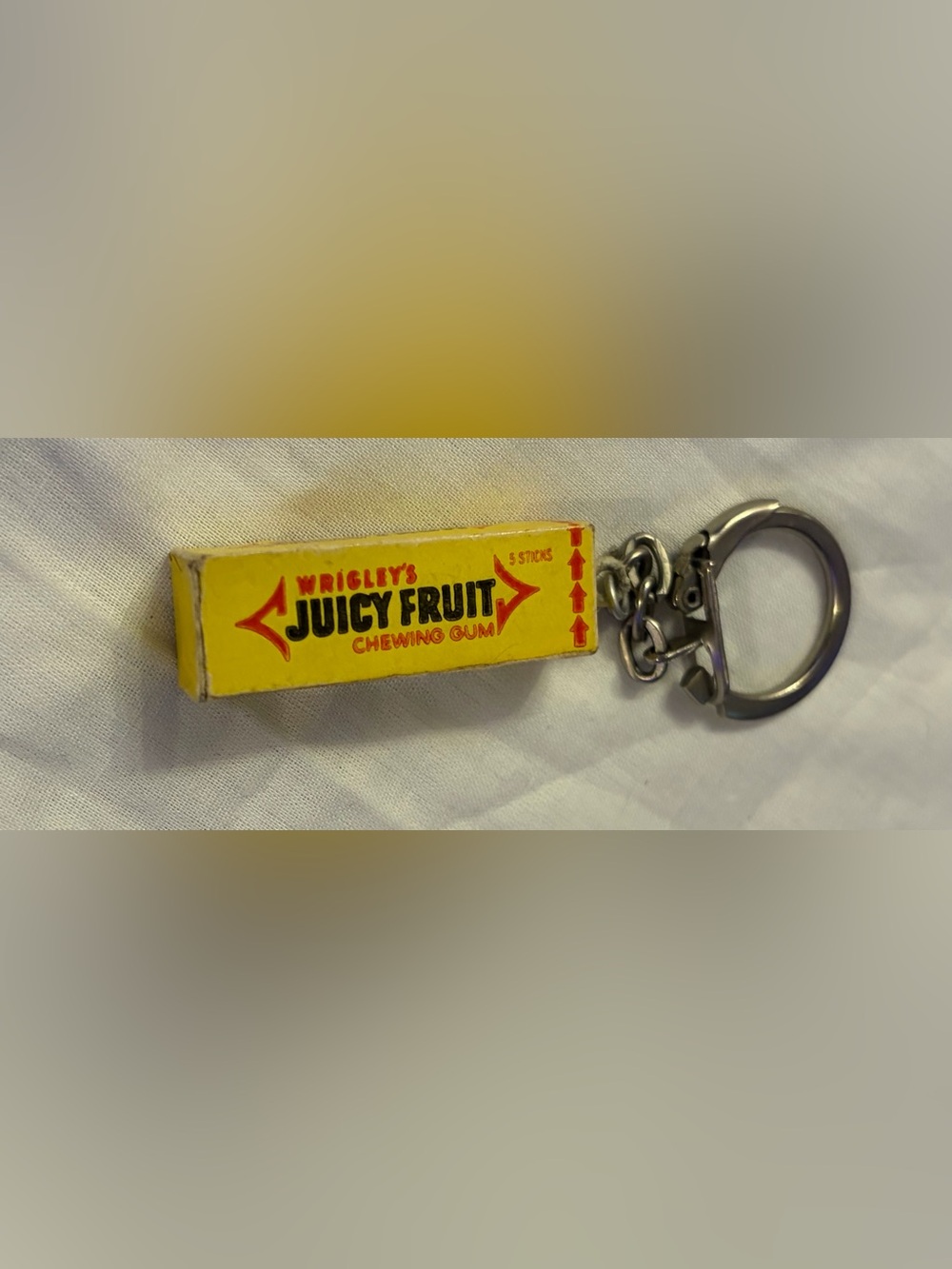 Vintage Retro Juicy Fruit Keychain